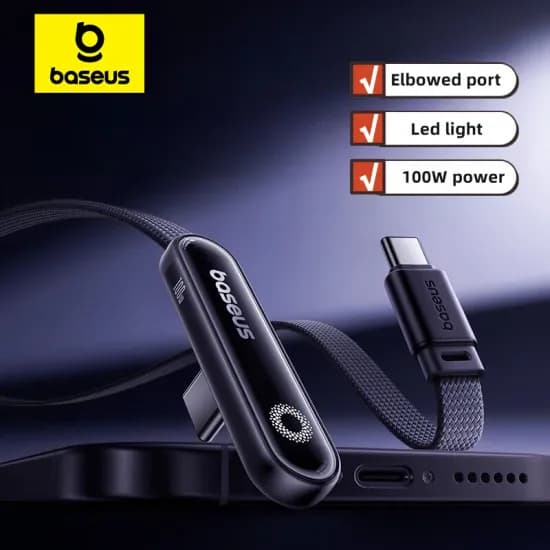 베이스어스 100W C to C 케이블 PD 지원
