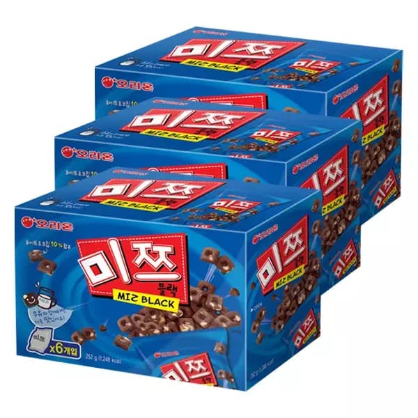 오리온 미쯔 252g 3개 (9,710원/무료)