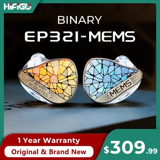 Binary EP321-MEMS 유선 이어폰 (217.25$) 외 2