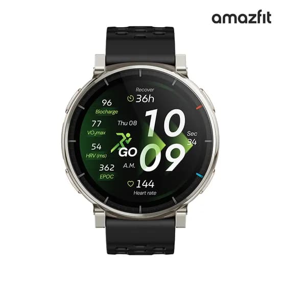 Amazfit active3 스마트워치 에이펙스 실버색상