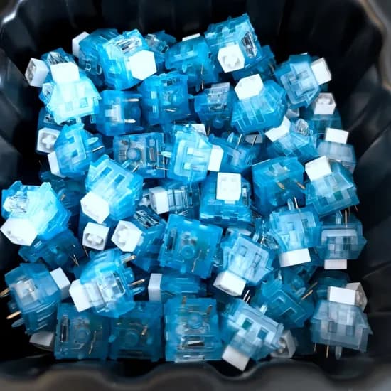 키보드 스위치(청축) 극지여우축 100개(코인348)