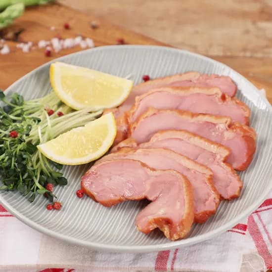 훈제 닭다리 바베큐 슬라이스 200g 2팩 +오리떡갈비 1팩 증정