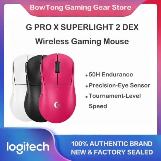 로지텍 PRO X SUPERLIGHT 2 DEX GPW4 무선 블랙
