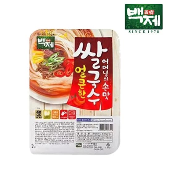백제 쌀국수 30개 (종류많음)