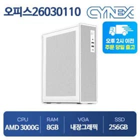 사무용 데탑 AMD3000G 내장그래픽 8G 256GB