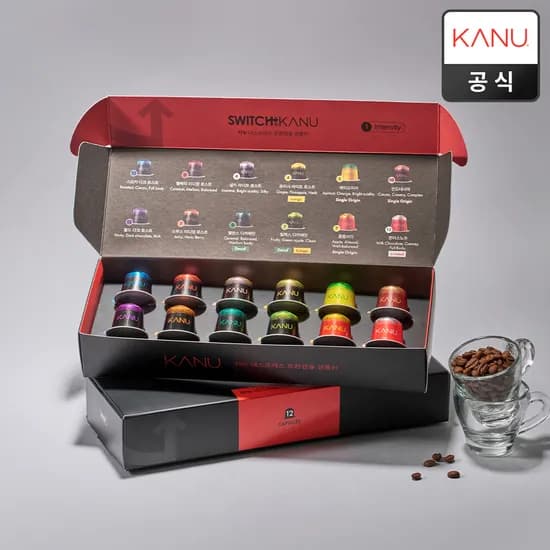 카누 네스프레소 호환캡슐 체험키트 12개입 (네이버멤버십)