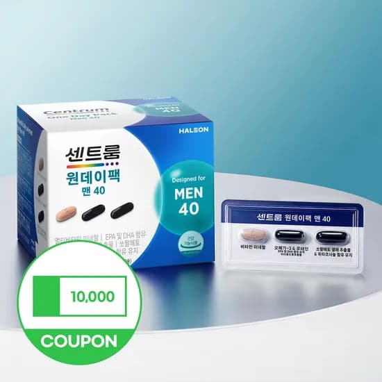 센트룸 원데이팩 맨 30개입