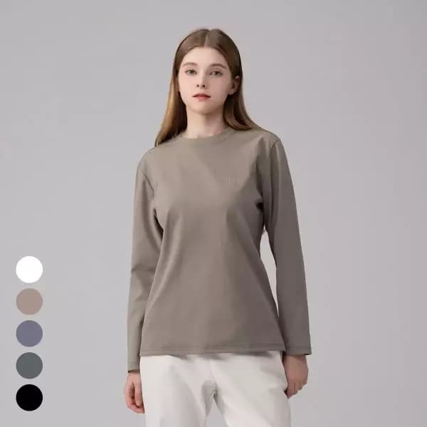 에버라스트 긴팔 기본티 레귤러핏