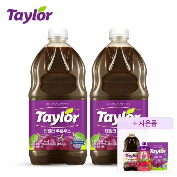 테일러 푸룬주스 1.89L 2병