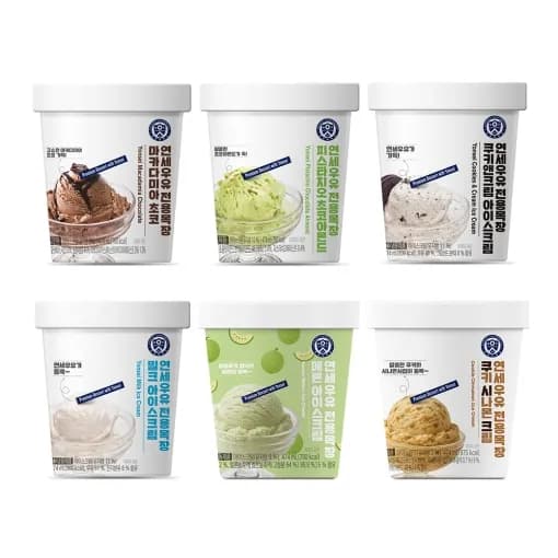 연세 아이스크림 3통