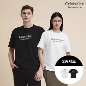 캘빈클라인 에센셜 반팔티 2장 세트 (27,000원/무료)