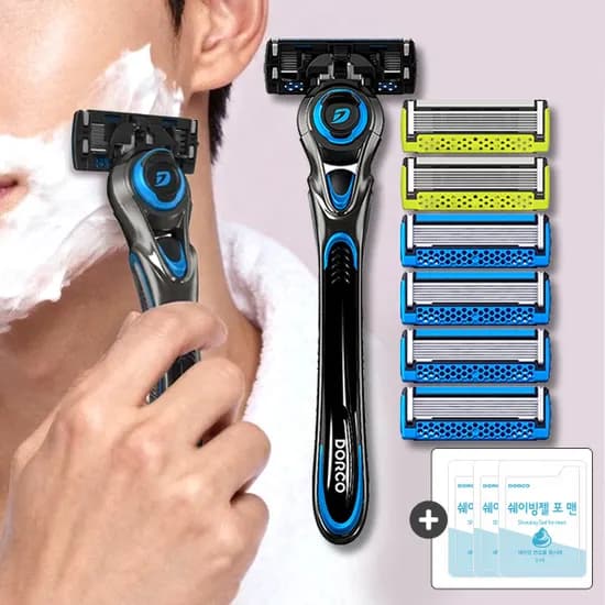 도루코 페이스7 핸들1개 + 면도날7개