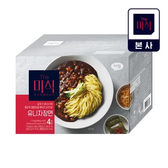 The미식 유니자장면 297g X 8개