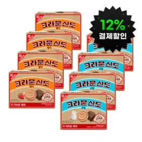 크라운산도 딸기 161g 4개 크림 161g 4개