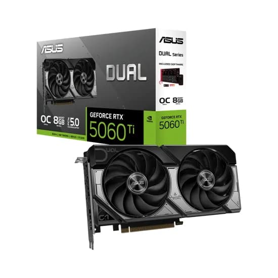 ASUS DUAL RTX 5060 TI OC D7 8GB 인텍앤컴퍼니 (리뷰2만)