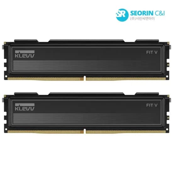에센코어 클레브 DDR5-6000 CL30 FIT V BLACK 패키지