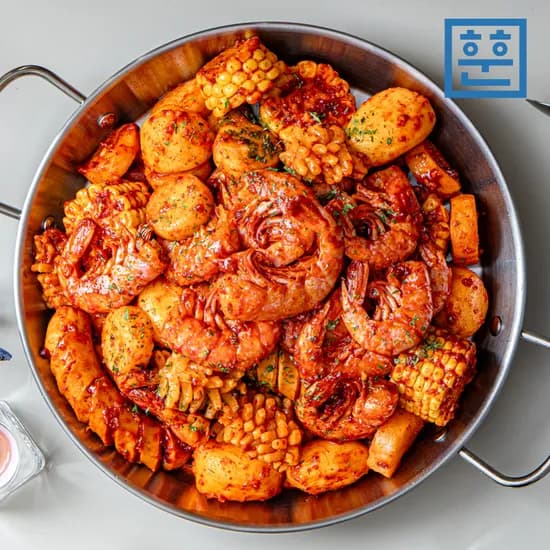 훈훈수산 보일링 씨푸드 쉬림프 밀키트 미국식 해물찜 SET (34,400원/네멤무배)