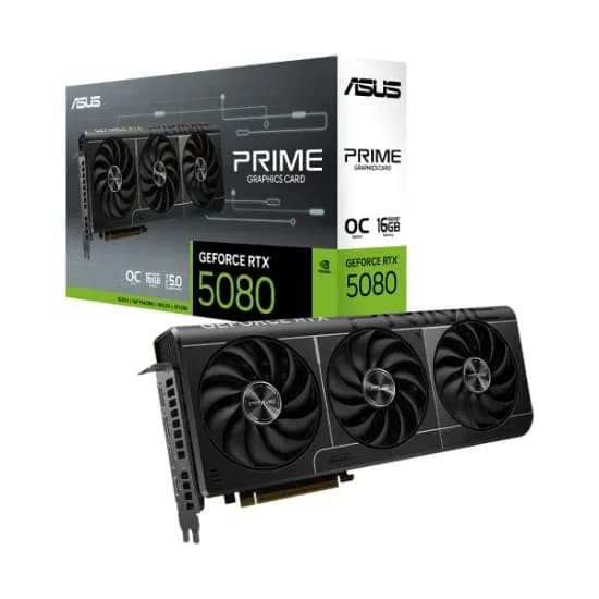 ASUS PRIME 지포스 RTX 5080 OC D7 16GB (외 3건 5060,5060Ti,9070XT)