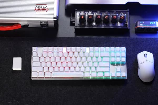 CHERRY 엑스트리파이 MX 8.2 PRO TMR 무선 8K 래피드 트리거 화이트