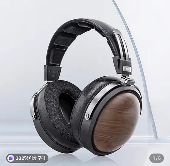 피오 Fiio FT1 헤드폰 밀폐형 Hifi 오버이어 고해상도 헤드폰