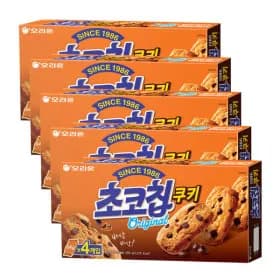 오리온 초코칩쿠키 256g 5개 (12,730원/유클무료)