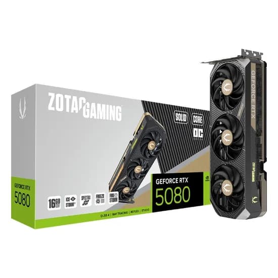 ZOTAC GAMING RTX 5080 SOLID CORE OC (5/1~5/5)
