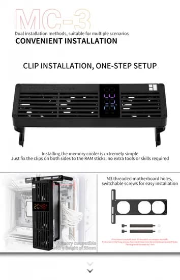 Thermalright MC-3 램 스팟쿨링
