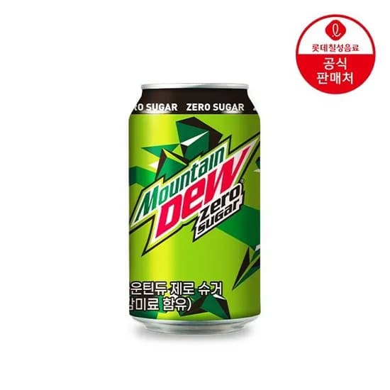 마운틴듀 제로슈거 355ml 24캔 (13,940원/무료)