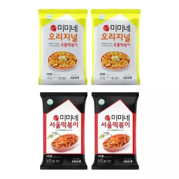 미미네 오리지널 2봉 외 다양 어묵많이 2봉 총 12인분
