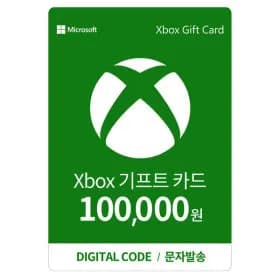 Xbox 기프트카드 10만원 디지털 금액권 한국전용