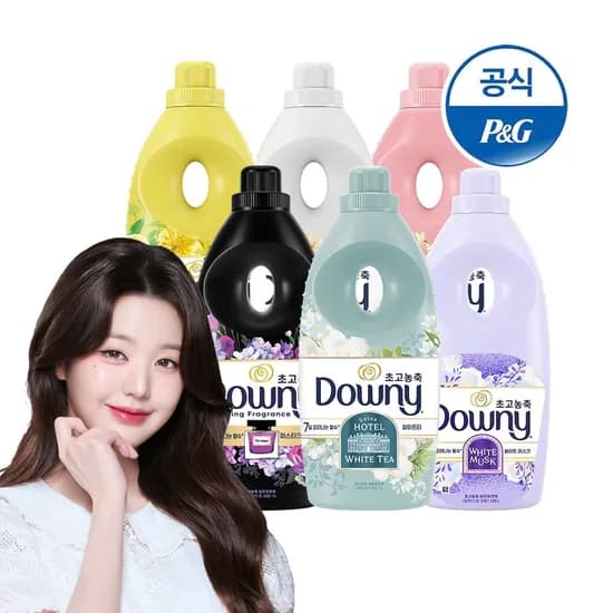 다우니 섬유유연제 1L 6개