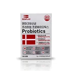 덴마크 유산균 프리미엄 프로바이오틱스 30포 6박스