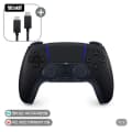 PS5 듀얼센스 미드나이트 블랙 + PC용 USB 케이블 (체감 5.4만)