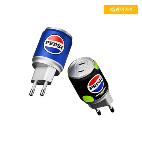 미니덕트 공식 콜라보 펩시 45W 초소형 C타입 PPS 고속충전기
