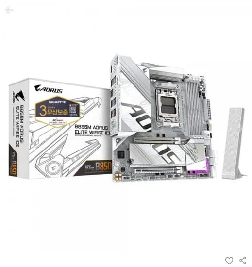 기가바이트 B850M AORUS ELITE WIFI6E + 귀무자: 검의 길 증정