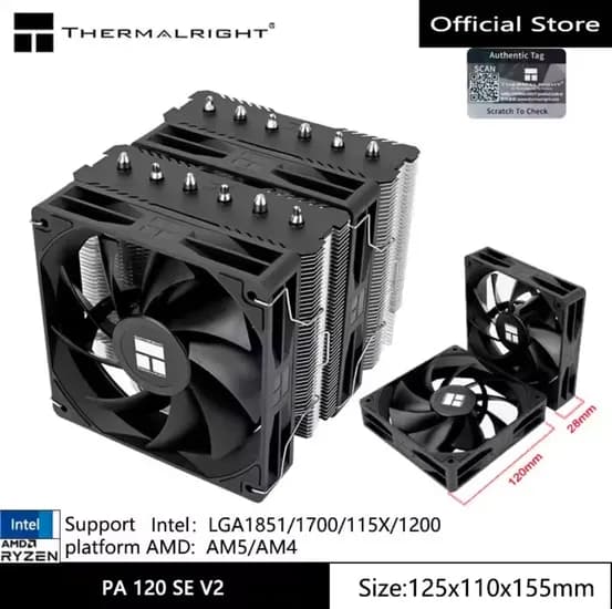 Thermalright PA 120 SE V2 듀얼공랭쿨러
