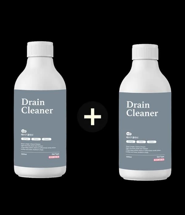 닥터클로 배수구 클리너 500ml 1+1