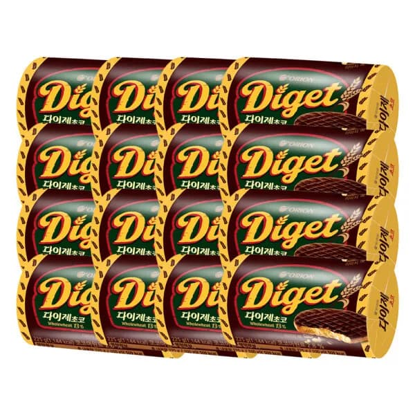오리온 다이제 초코 225g x 16개