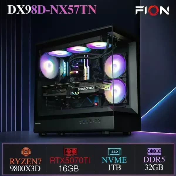 9800X3D RTX5070Ti 32GB 1TB 완본체