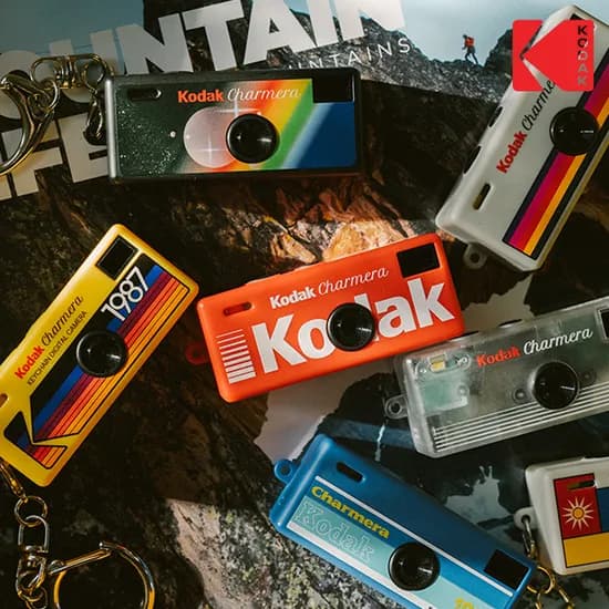 코닥 차메라 키체인 디지털