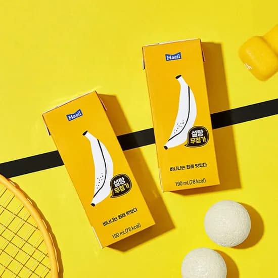 바나나는 원래 맛있다 190ml 24팩