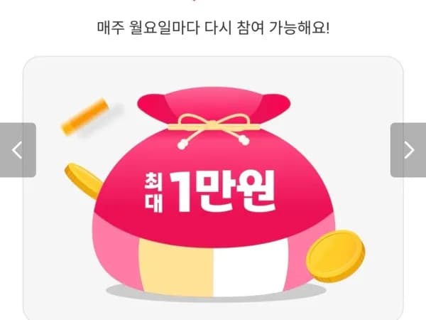 랜덤 포인트 주머니 2주차 1/5~11