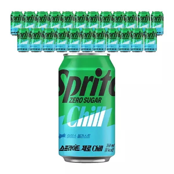 스프라이트 제로 Chill 350ml 24개