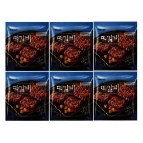 피코크 떡갈비 450g x 6팩 (23,990원/무료)