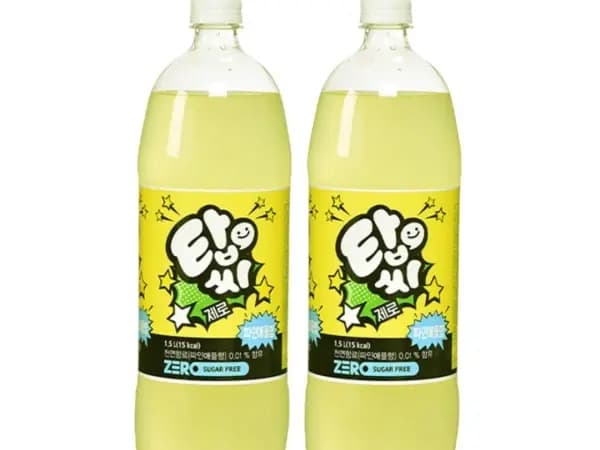 탑씨 제로 파인애플,오렌지,포도 1.5L, 12개 (10,880원/무료)
