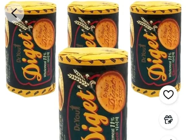 오리온 다이제 초코, 225g, 4개 (7,470원/무료)