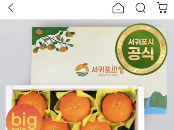 서귀포인정 레드향 2.5kg 선물용