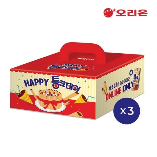해피통크데이 통크 초코 선물세트 6입x3개/ 일부카드13,650원