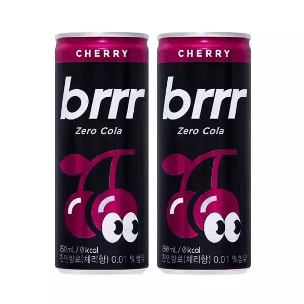 부르르 제로콜라 체리 250ml x30캔(11,600원/무료)