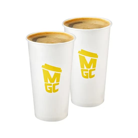 메가커피 핫아메리카노2잔 (2,550원/무료)
